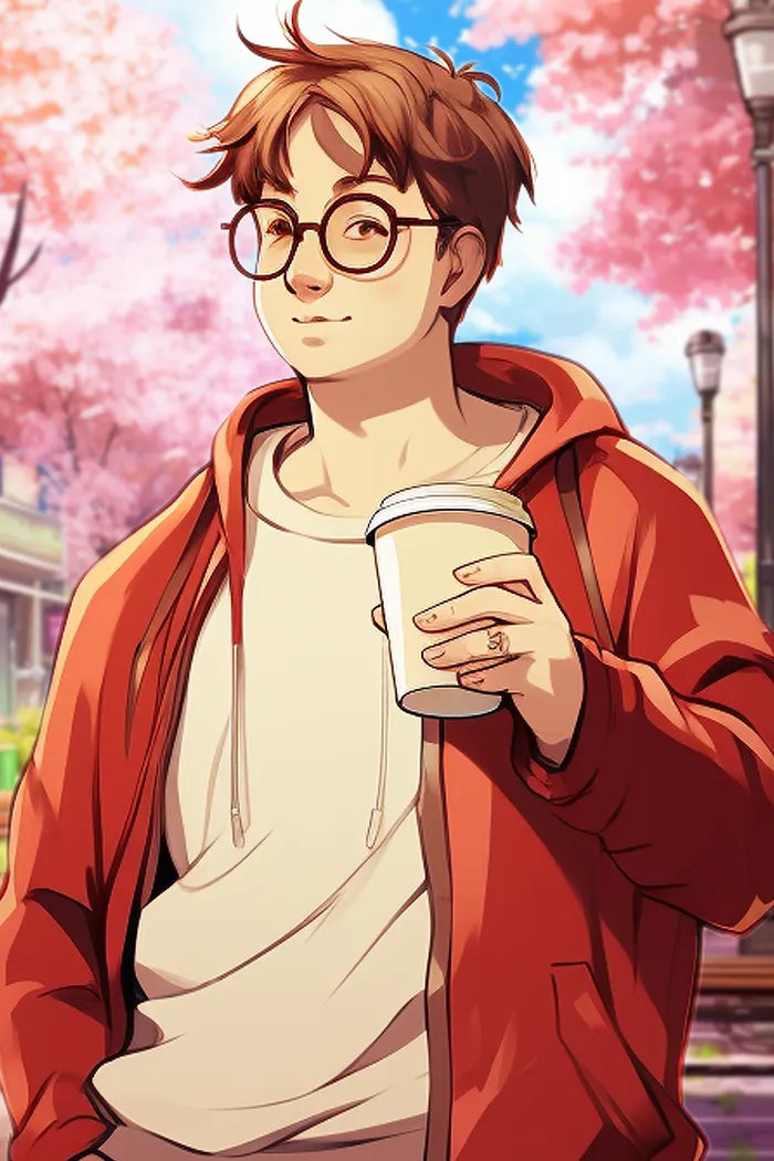 Friendly Faces Milosz as anime character